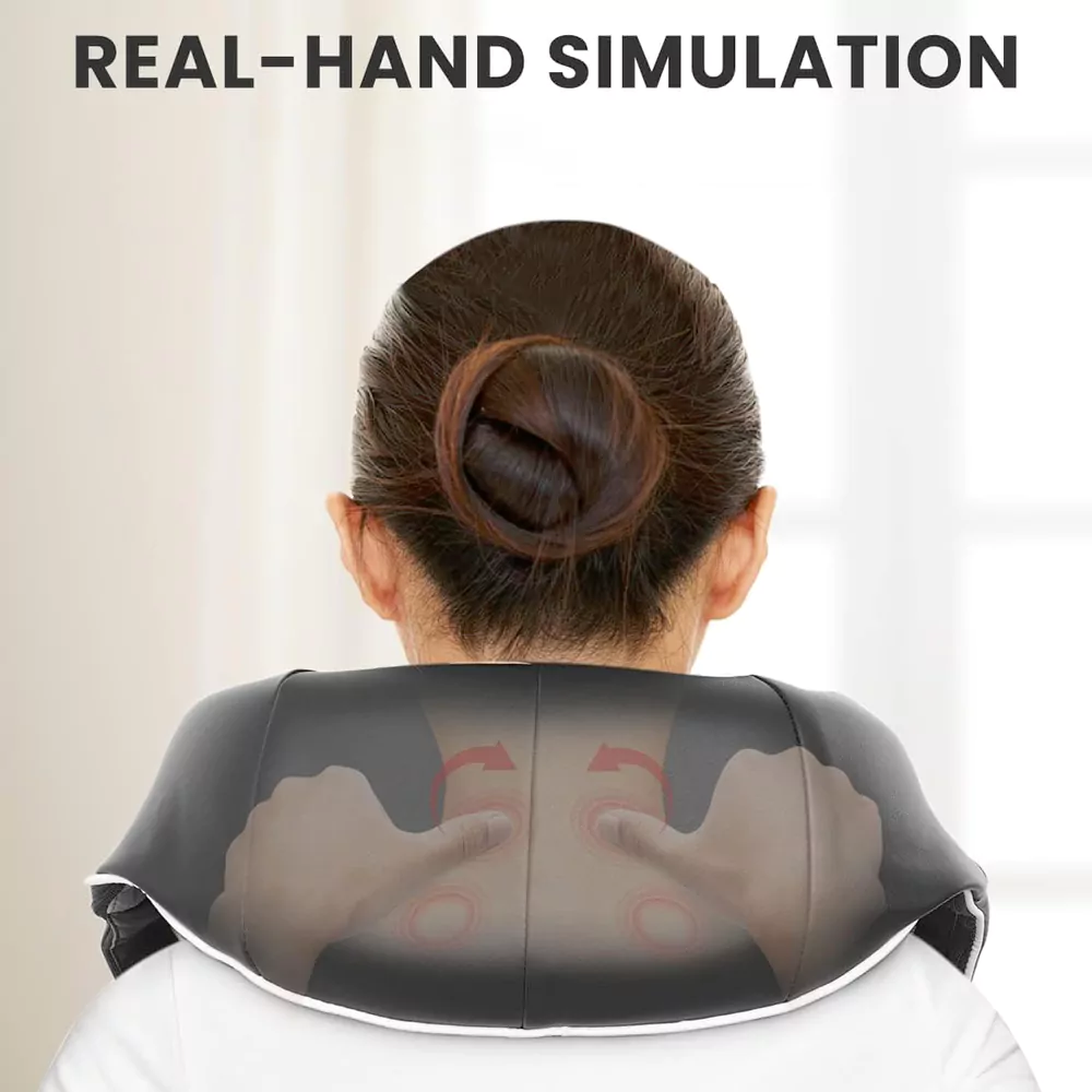 ماساژور حرارتی گردن و شانه رنفو مدل RF-SNM060