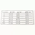 سایز بندی قوزبند کشی مدل YIMYZ-3003