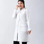 روپوش پزشکی زنانه مدل زیپی