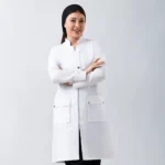 روپوش پزشکی زنانه مدل زیپی