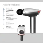 ماساژور تفنگی Double Head Massager مدل SL-921