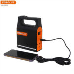 کیت دیجیتال خورشیدی YOBOLIFE LM-3602 دو لامپ LED، باتری لیتیومی داخلی، پاوربانک