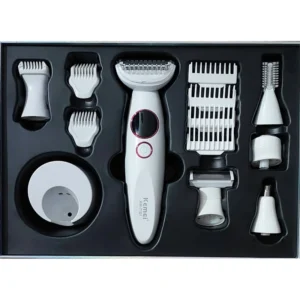 ست اصلاح موی صورت و بدن بانوان 11 کاره کیمی مدل km-7101