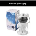 چراغ خواب پروژکتوری کهکشانی فضانورد اسپیکردار Astronaut Star Light