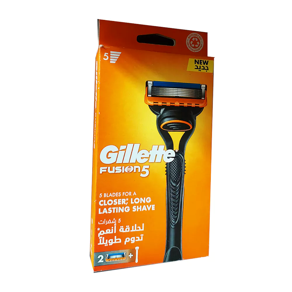 ژیلت فیوژن 5 Gillette Fusion دارای یدک اضافه