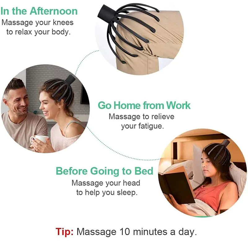 ماساژور سر HEAD MASSAGER مدل LW-07-01