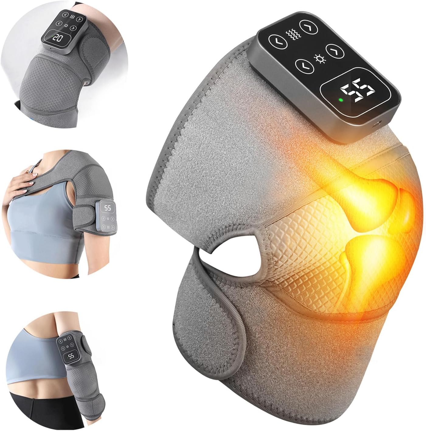 ماساژور زانو 3 کاره FEVER MASSAGE KNEE PADS