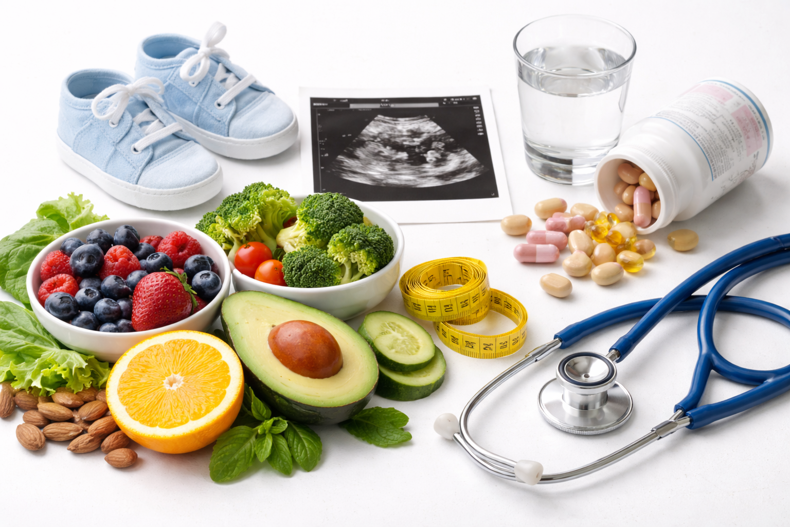 راهکارهایی برای وزن‌گیری جنین