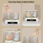 مینی واش دوقلو Double-bucket Washing Machine