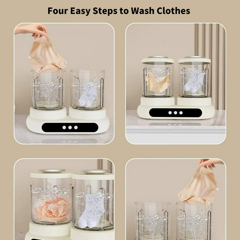 مینی واش دوقلو Double-bucket Washing Machine