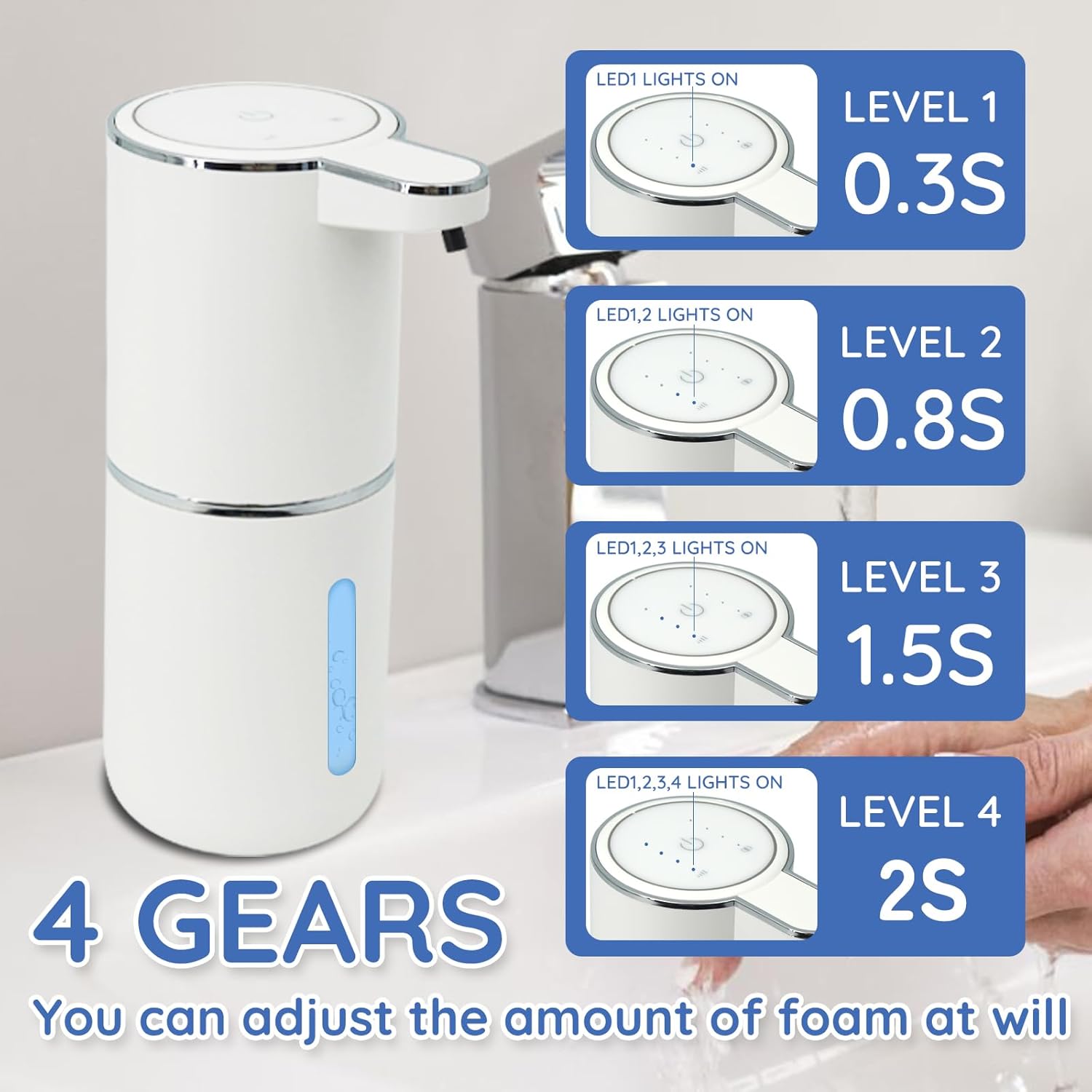 فوم ساز هوشمند Automatic Soap Dispenser P11