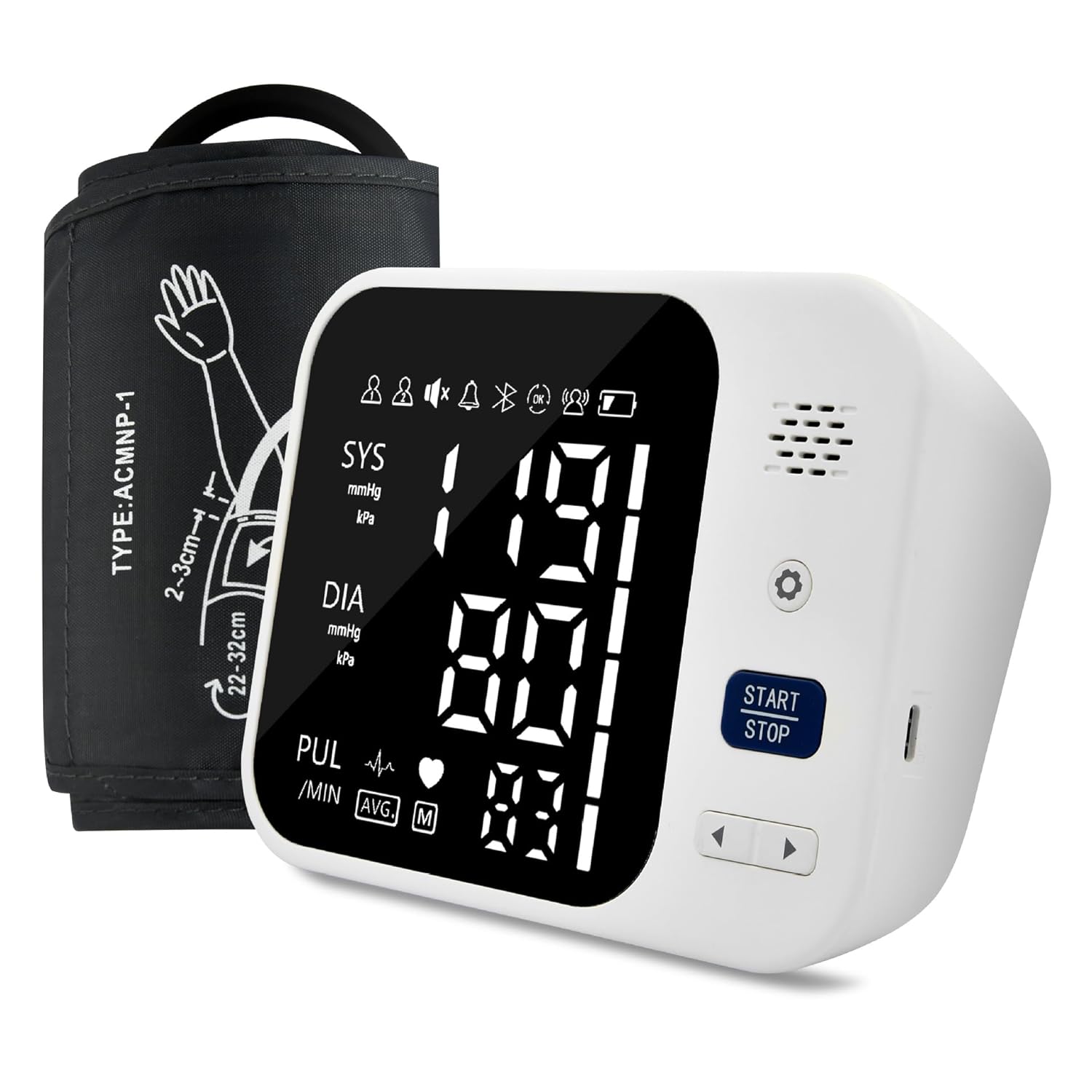 فشارسنج دیجیتالی سخنگو Digital Arm Blood Pressure GK102