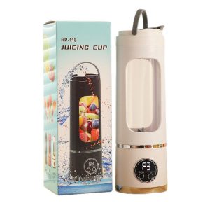 شیکر شارژی قابل حمل مدل HP-118 گنجایش 0.45 لیتر