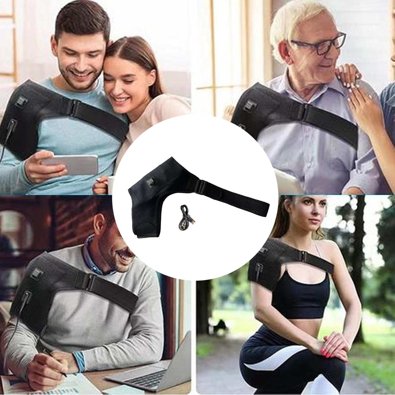 کتف بند حرارتی Shoulder Heating Pad fz-78