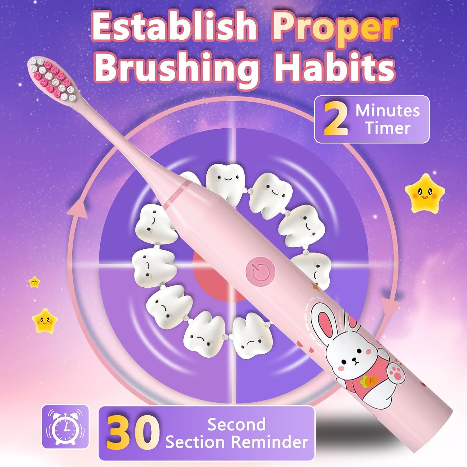 مسواک شارژی کودک Kids Electric Toothbrush DY-332