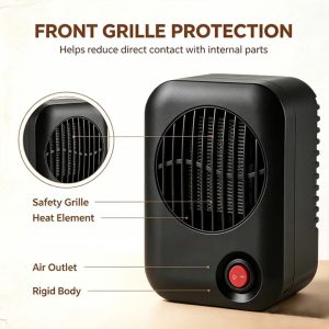 بخاری برقی 600 وات ptc mini heater
